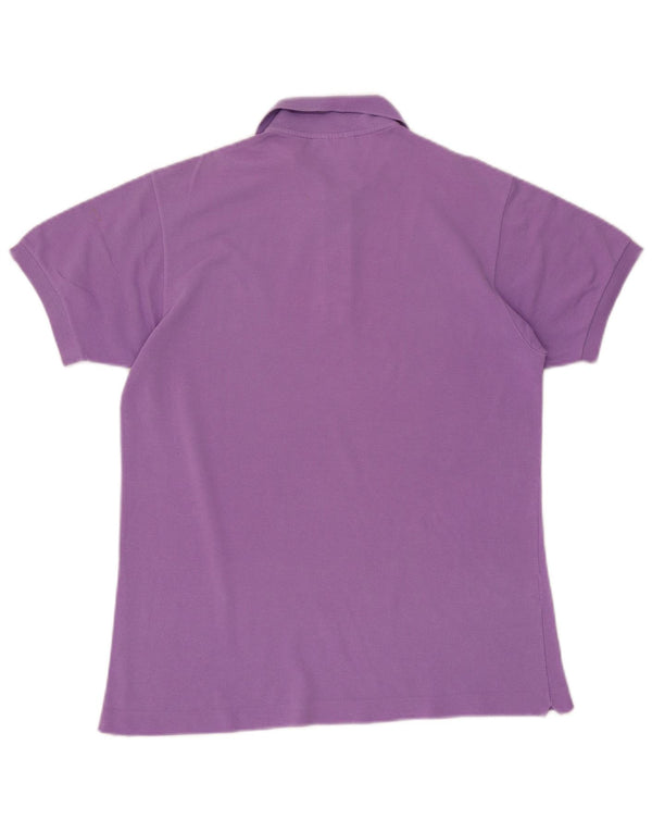 Lacoste Mens Polo Shirt Medium Purple Cotton