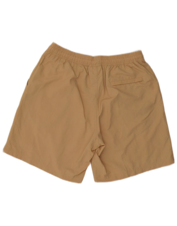Adidas Mens Graphic Swimming Shorts Medium Beige Polyester