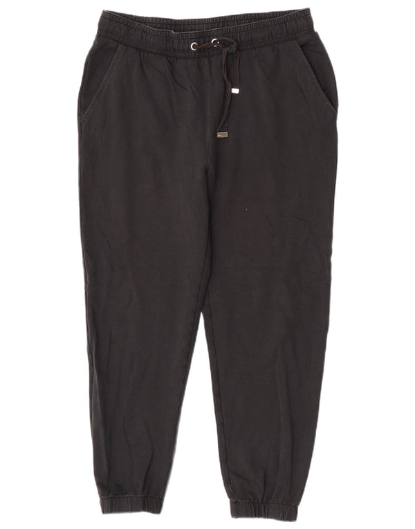 Marks & Spencer Pantalon de survêtement pour femme Joggers UK 14 Large Noir Coton