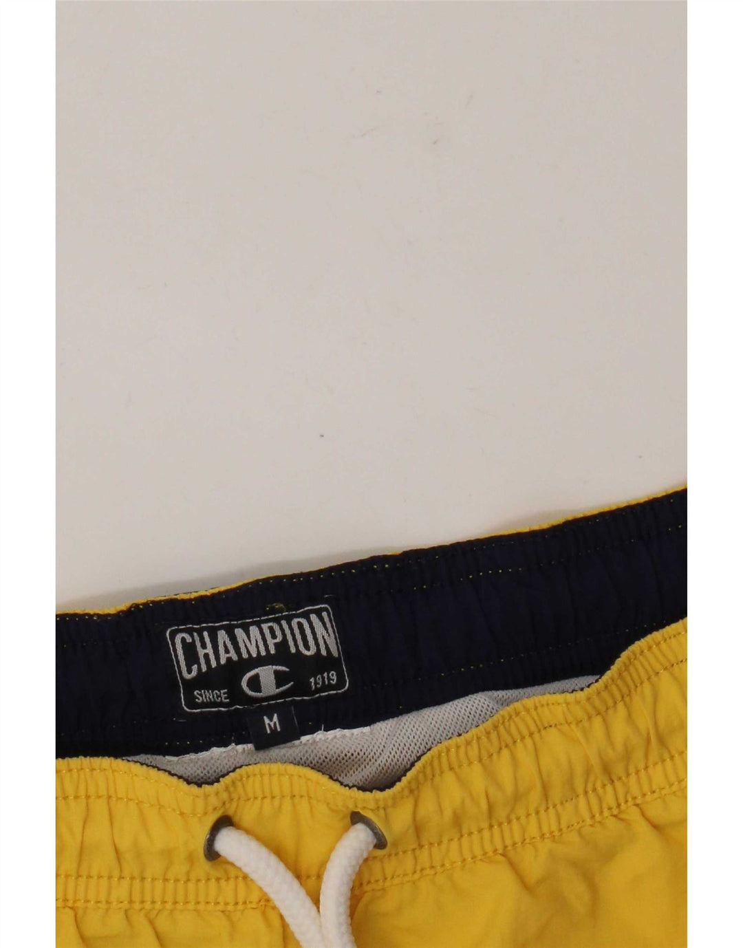 Champion Herre grafiske svømmeshorts Medium Gul