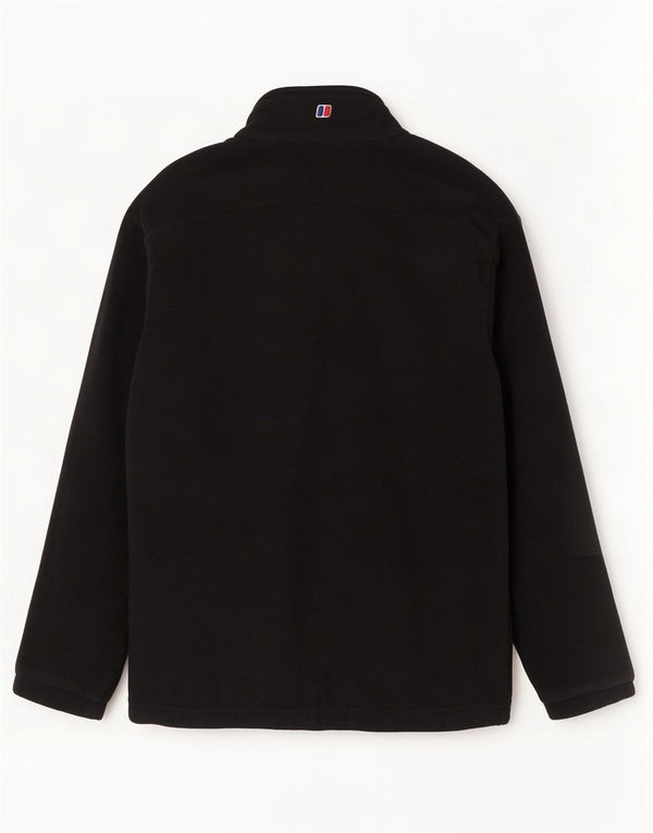 Berghaus Herre Fleecejakke UK 40 Stor Sort Polyester