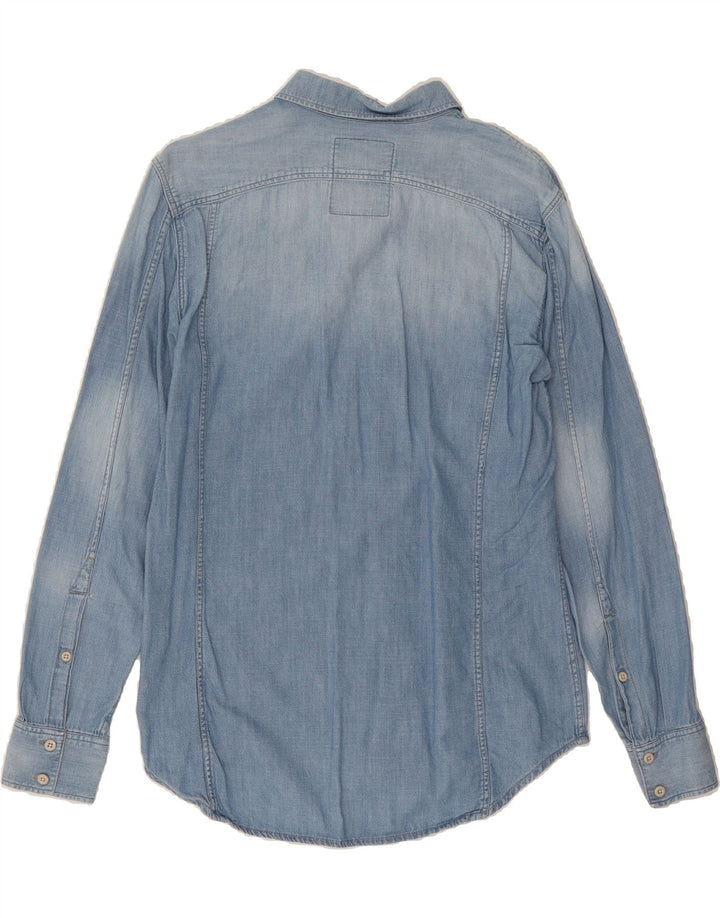 G-STAR Mens Denim Shirt Small Blue Cotton Vintage G-Star and Second-Hand G-Star from Messina Hembry 