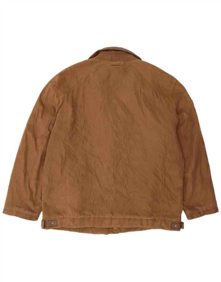Douglas Chaqueta de ante para hombre UK 46 3XL Cuero beige