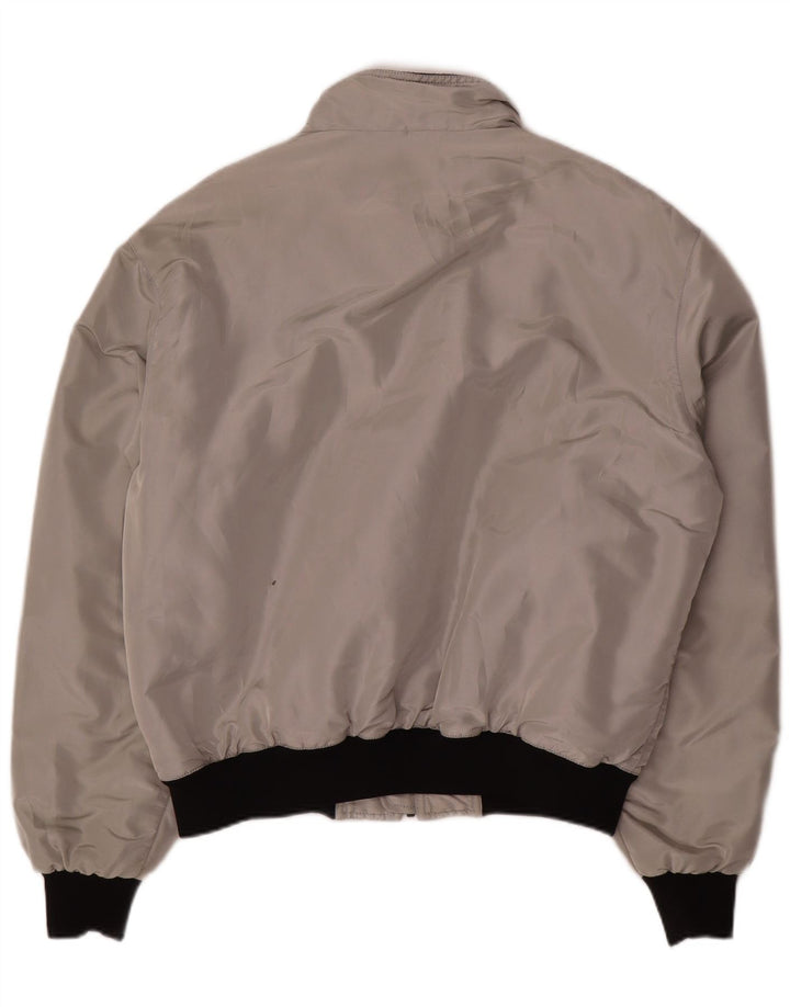 Refrigiwear Mens Cruz Bomber Jacket UK 42 XL Grey Polyester