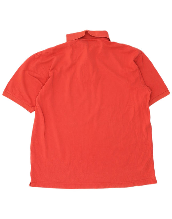 Kappa herre poloshirt XL rød bomuld