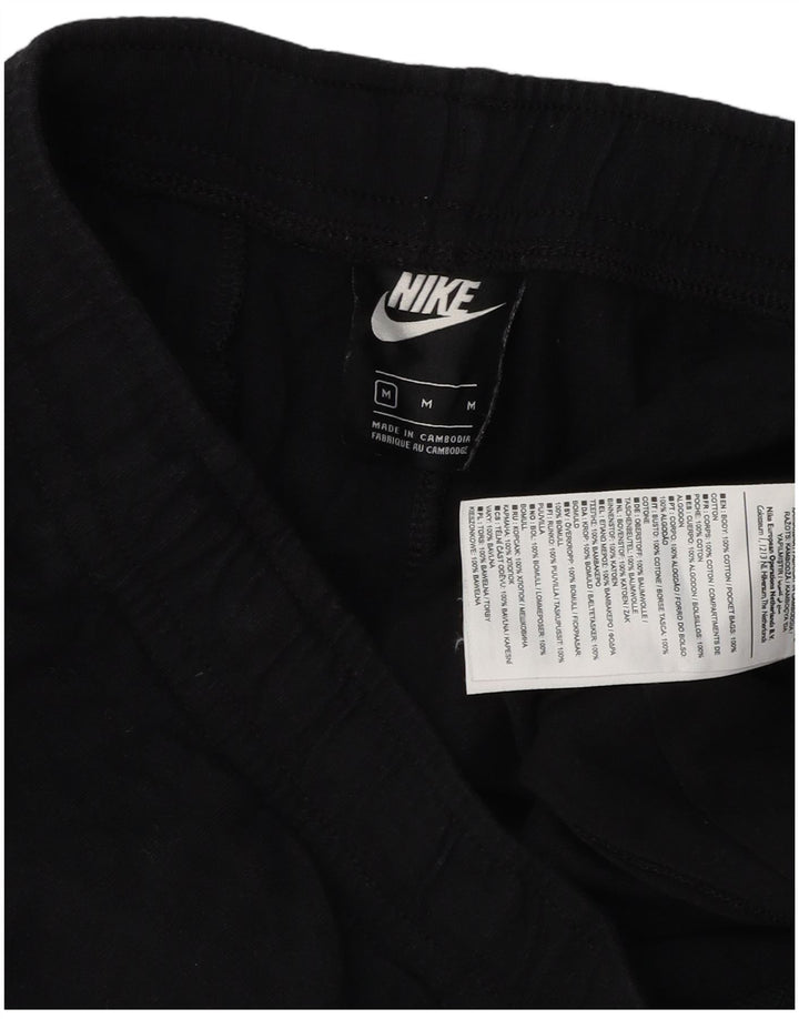 NIKE Mens Sport Shorts Medium Black Cotton