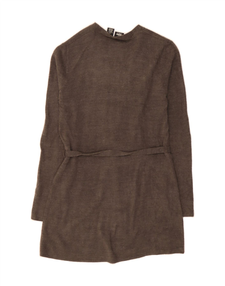 MOSSIMO Womens Cardigan Sweater UK 14 Medium Grey Acrylic Vintage Mossimo and Second-Hand Mossimo from Messina Hembry 