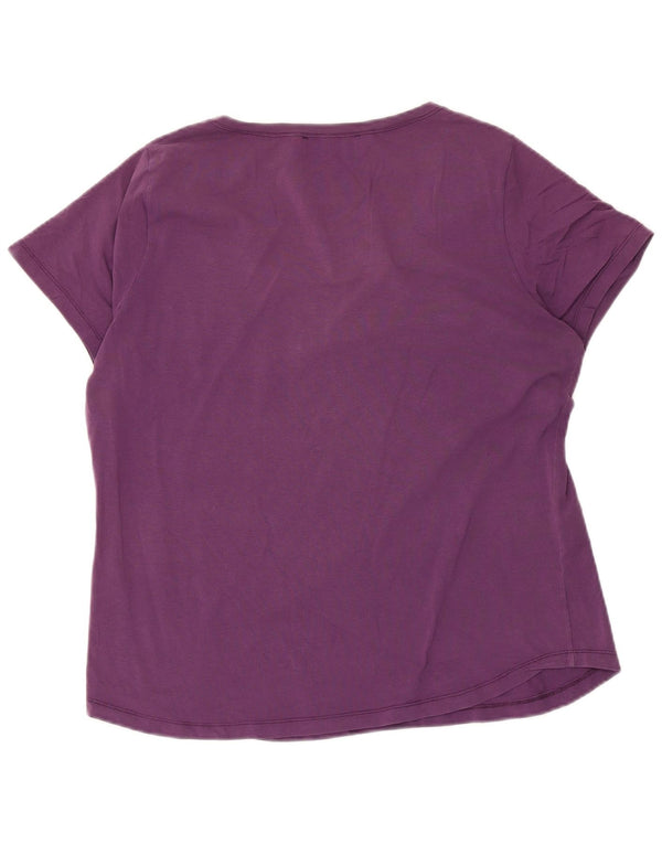 Liu Jo Womens Ajay T-Shirt Top IT 52 2XL Purple