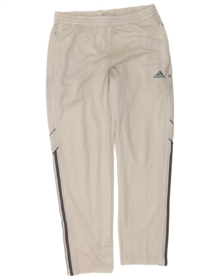Pantalón De Chándal Adidas Hombre Mediano Blanco Poliéster
