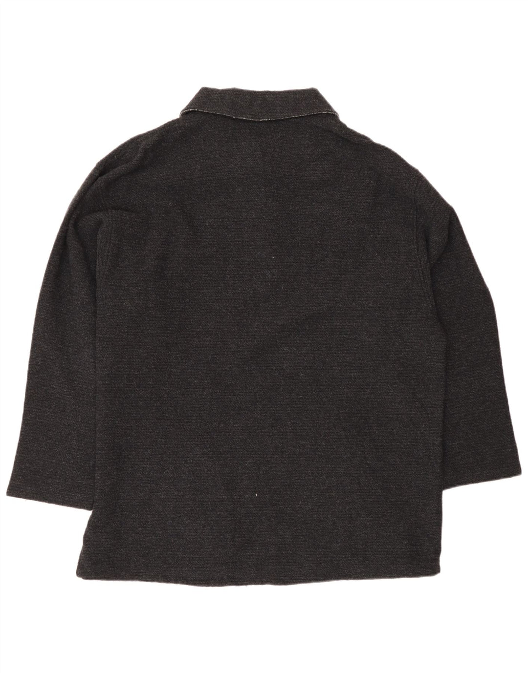 Country Mens Polo Neck Jumper Sweater IT 50 Medium Grey Wool