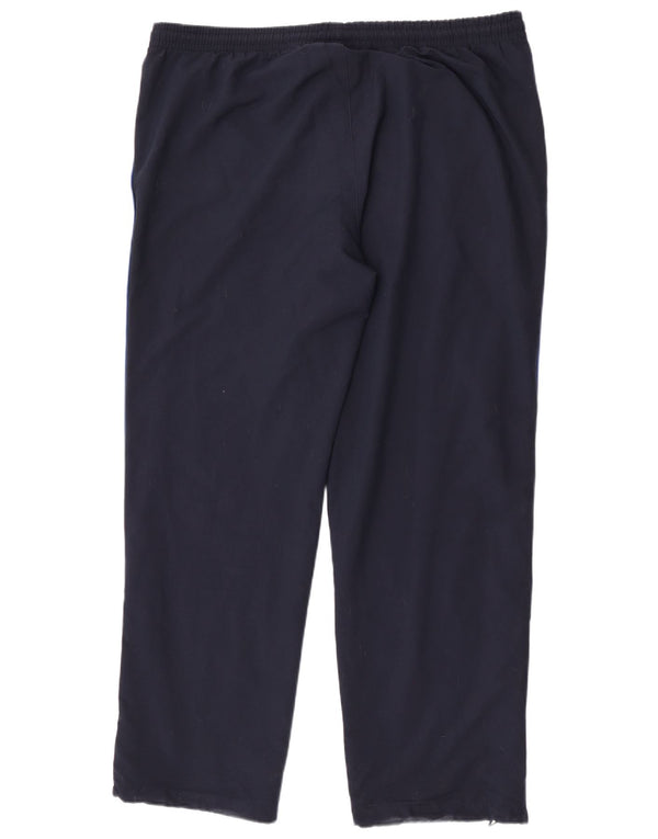 Pantaloni da tuta da uomo Lotto UK 44/46 2XL Poliestere color block blu navy