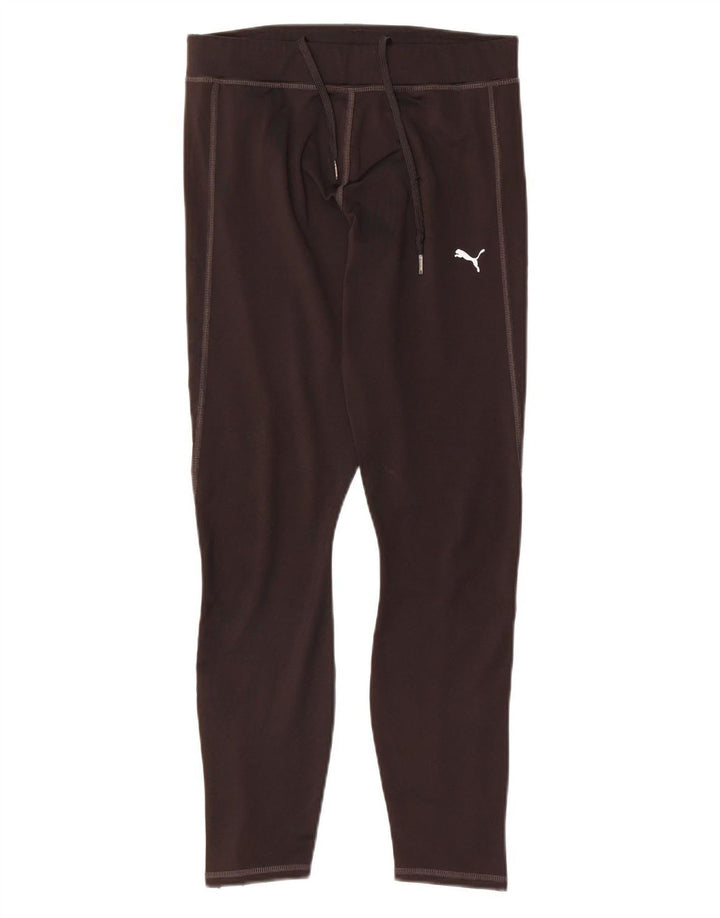 PUMA Womens Tracksuit Trousers UK 12 Medium  Black Polyester