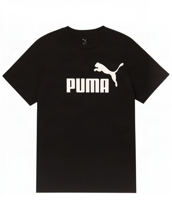 Puma muška majica s grafičkim motivima, veliki crni pamuk