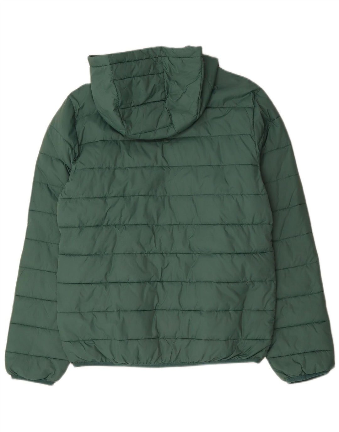 Lyle & Scott Boys Hooded Padded Jacket 15-16 Years Green Polyamide