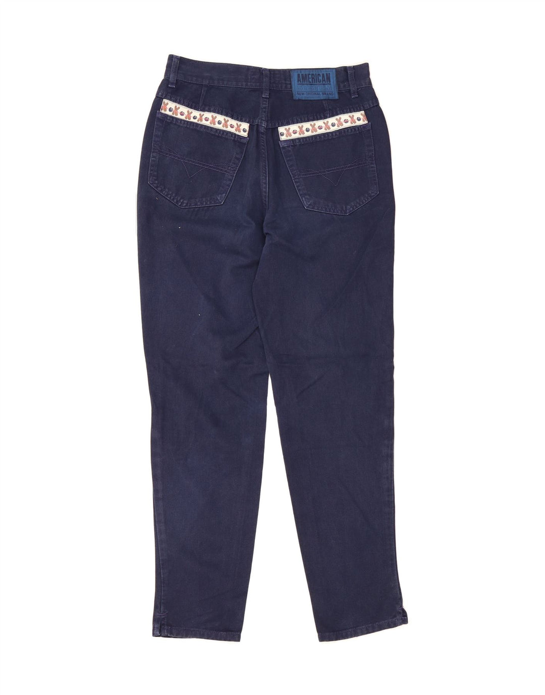 VINTAGE Womens Tapered Jeans W29 L29 Navy Blue Vintage Vintage and Second-Hand Vintage from Messina Hembry 