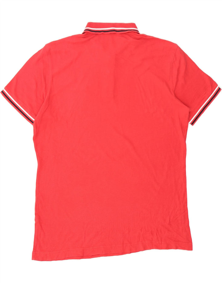 LOTTO Mens Polo Shirt 2XL Red Vintage Lotto and Second-Hand Lotto from Messina Hembry 