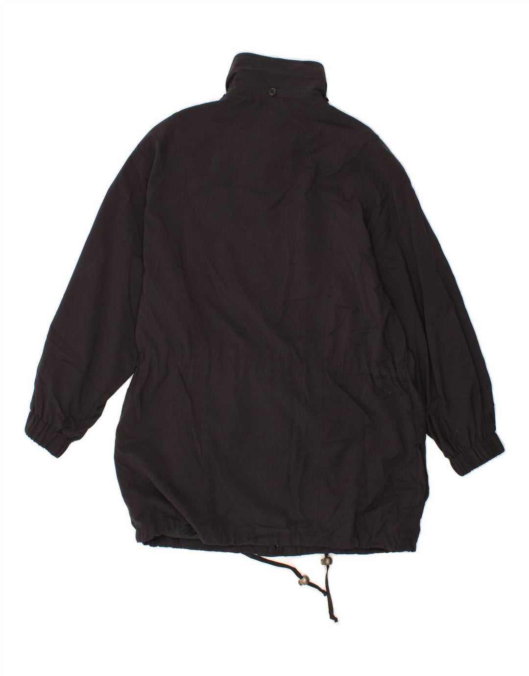 LONDON FOG Womens Overcoat UK 14 Medium Black Vintage London Fog and Second-Hand London Fog from Messina Hembry 