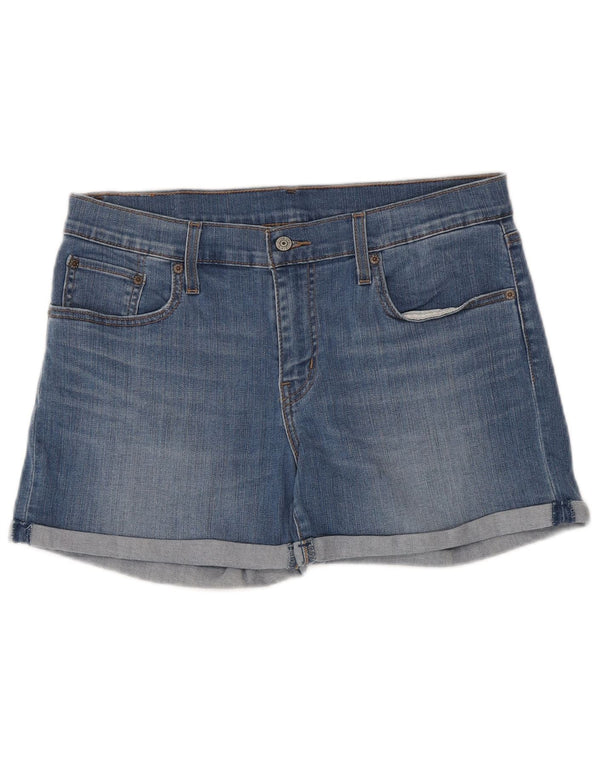 Pantaloncini di jeans da donna Levi's W31 Large in cotone blu