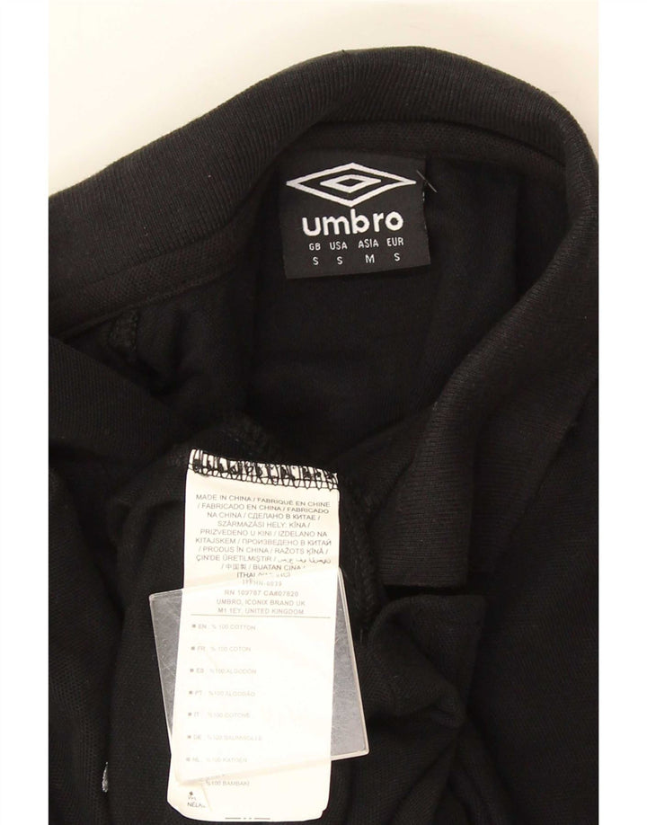 Umbro Polo Homme Petit Noir Coton