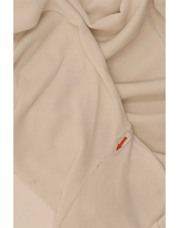 Polo da uomo Lacoste taglia 6 XL bianca
