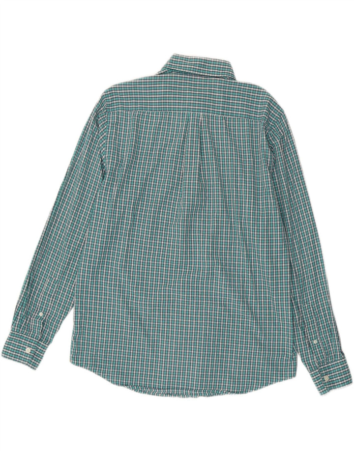 Dockers Herre Flanelskjorte Medium Grøn Ternet