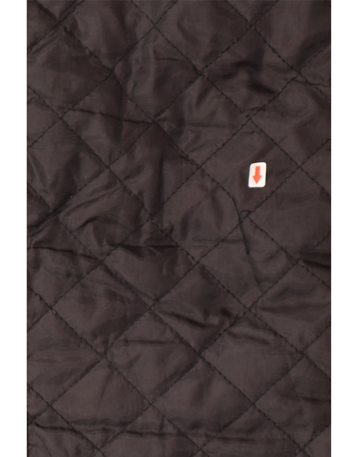 Tucano Urbano Mens Quilted Jacket UK 36 Small Black Polyester