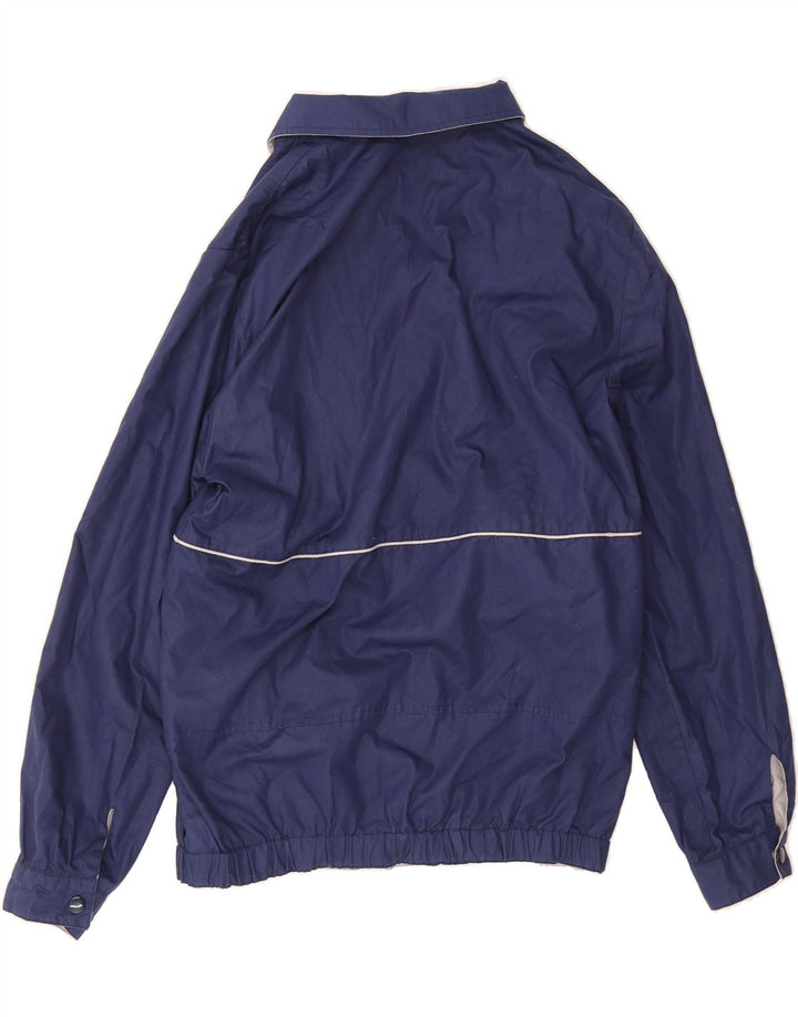 VINTAGE Mens Bomber Jacket UK 34 XS Navy Blue Vintage Vintage and Second-Hand Vintage from Messina Hembry 