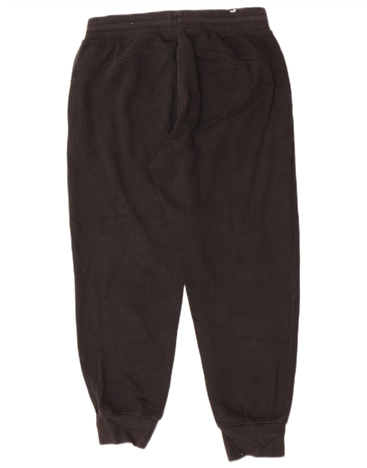 Puma Mens Tracksuit Trousers Joggers Medium  Black Cotton