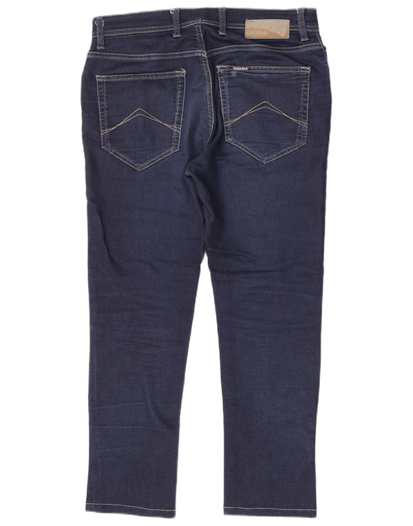 Pantaloni casual slim da viaggio da donna Carrera IT 46 Large W32 L27 Blu Cotone