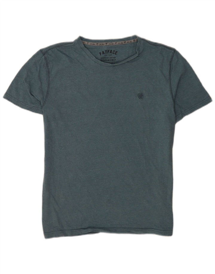 Fat Face Mens T-Shirt Top Large Green Cotton