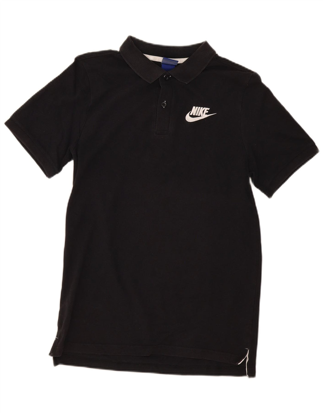 Nike Herren-Poloshirt, Größe S, schwarze Baumwolle
