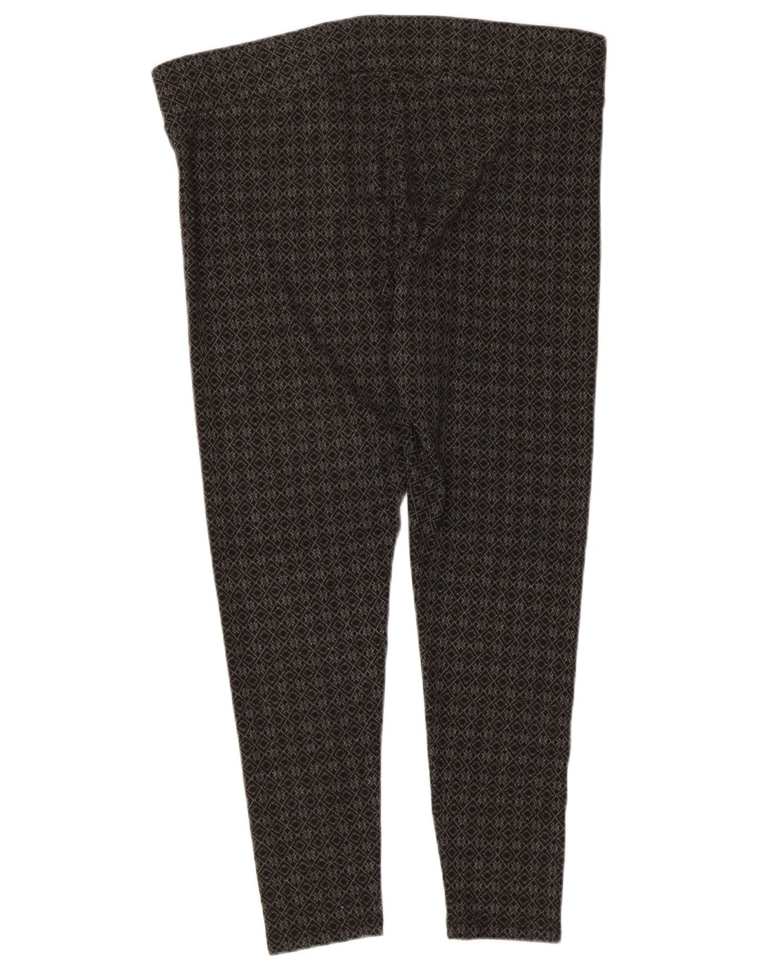 Damskie legginsy Capri Marks & Spencer UK 16, duże, szare, geometryczne, z poliestru