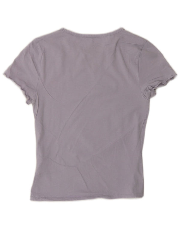 T-shirt damski Vans Top UK 10, mały, fioletowy, bawełniany