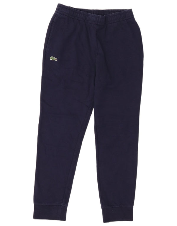 Lacoste Pantalon de survêtement pour homme Taille 2 XS Bleu marine Coton