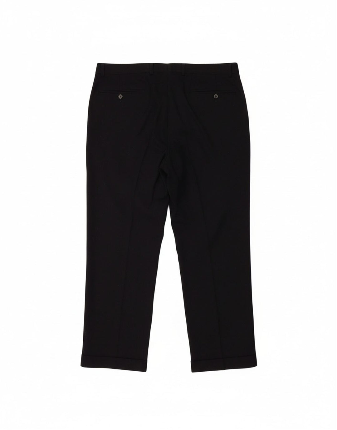 CHAPS Mens Pegged Suit Trousers W42 L31 Navy Blue Wool Vintage Chaps and Second-Hand Chaps from Messina Hembry 