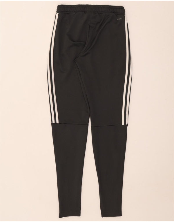 Adidas Womens Climalite Tracksuit Trousers UK 4/6 XS Grey Polyester