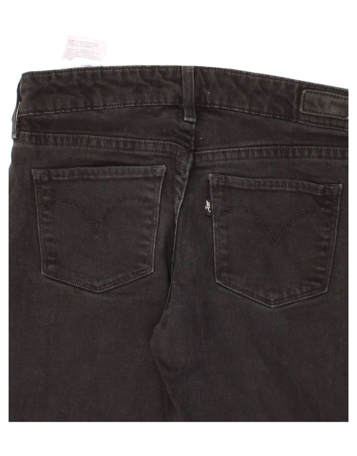 LEVI'S Womens Slight Curve Slim Jeans W25 L26  Black Cotton Vintage Levi's and Second-Hand Levi's from Messina Hembry 
