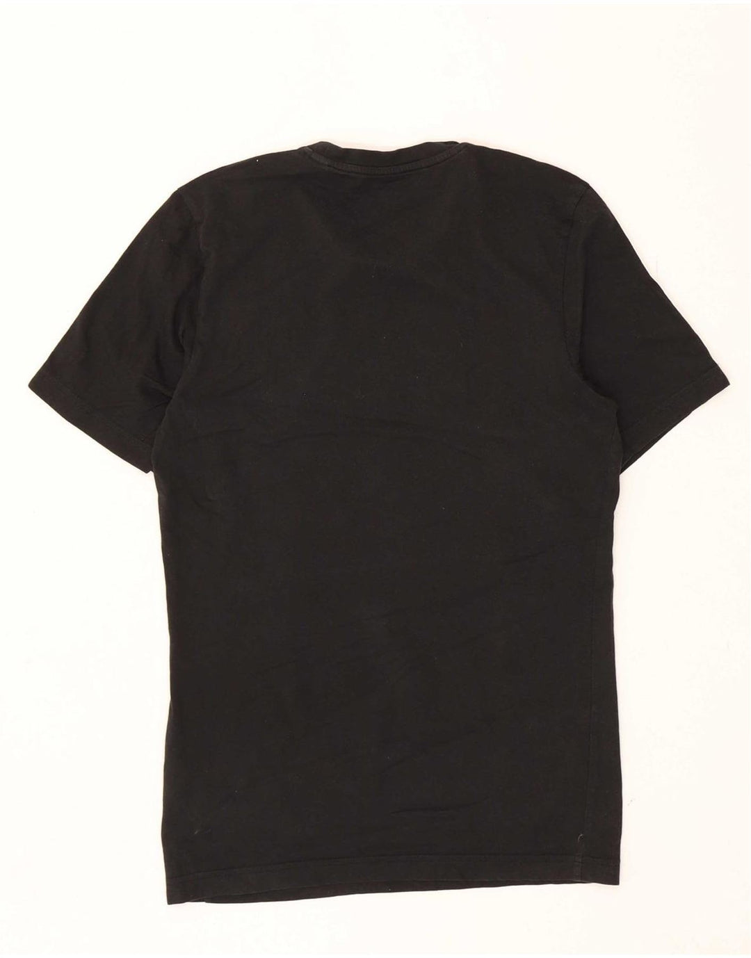 ADIDAS Mens T-Shirt Top Small Black Cotton