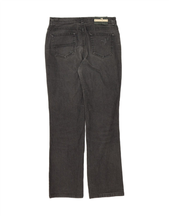 TRUSSARDI Womens Straight Jeans W30 L31 Grey Cotton Vintage Trussardi and Second-Hand Trussardi from Messina Hembry 