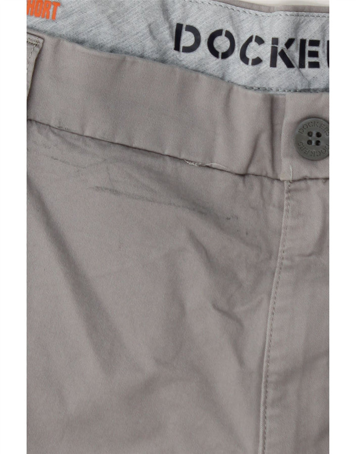 DOCKERS Mens Flex Chino Shorts W40 XL Grey Cotton Vintage Dockers and Second-Hand Dockers from Messina Hembry 
