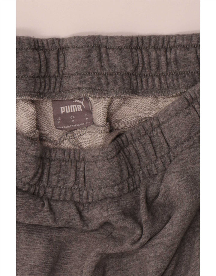 Puma Mens Sport Shorts Medium Grey Cotton
