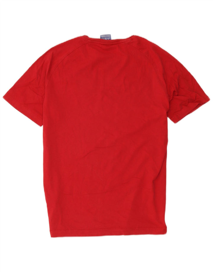 Champion Mens T-Shirt Top Small Red Cotton