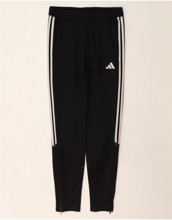 Adidas Chłopięce Regularne Spodnie Dresowe 13-14 Lat Czarny Poliester