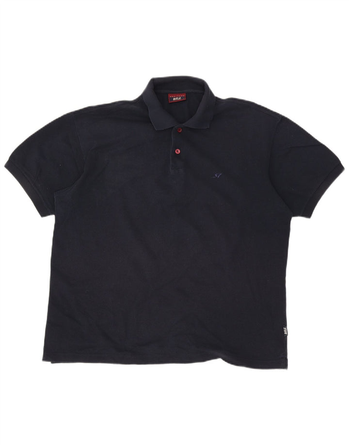 Polo da uomo Rifle Large blu navy