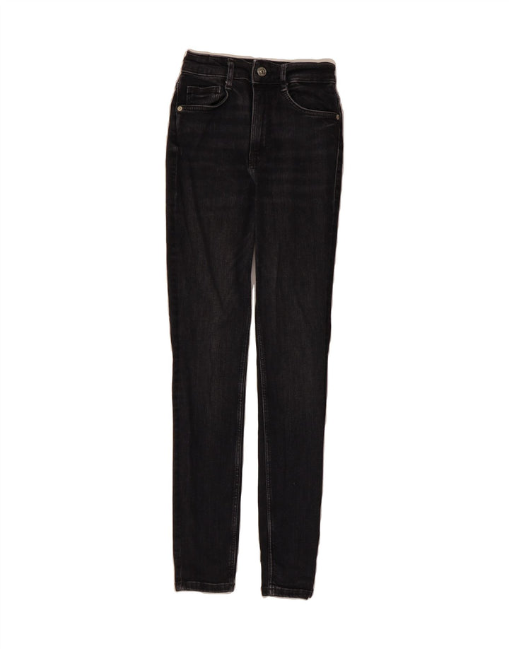 ZARA Womens Skinny Jeans W26 L28  Grey Vintage Zara and Second-Hand Zara from Messina Hembry 