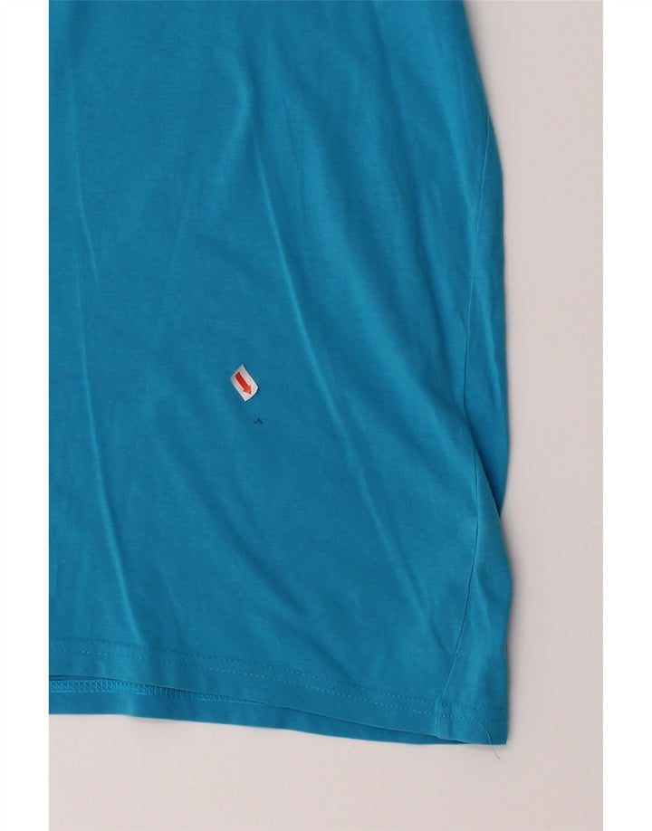PUMA Mens Polo Shirt Large Blue Cotton Vintage Puma and Second-Hand Puma from Messina Hembry 