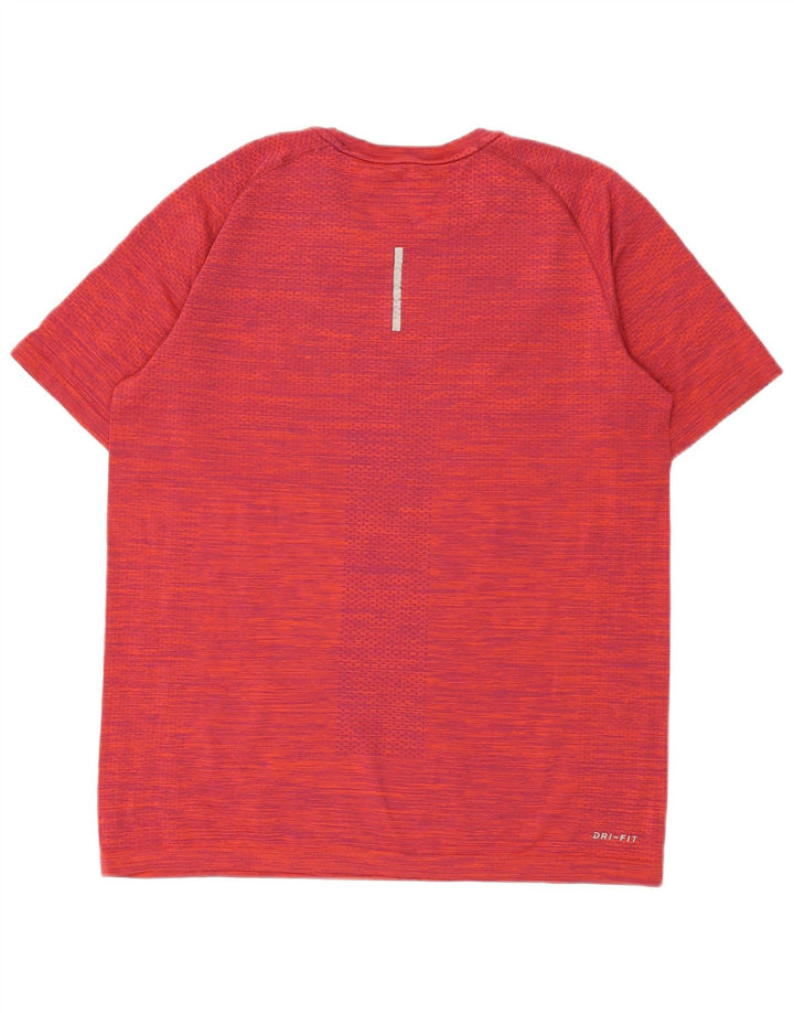 Nike Mens Dri Fit T-Shirt Top Large Red Nylon