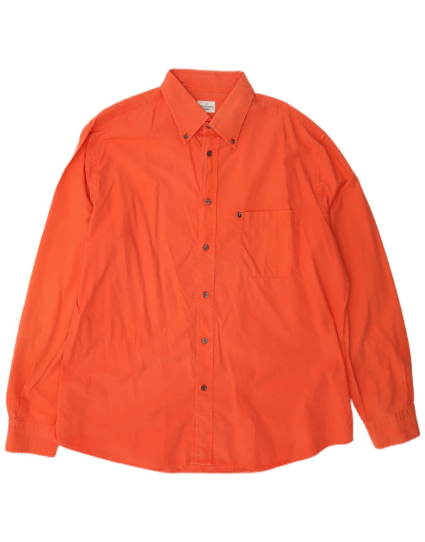 Trussardi Chemise Homme 3XL Rose Coton