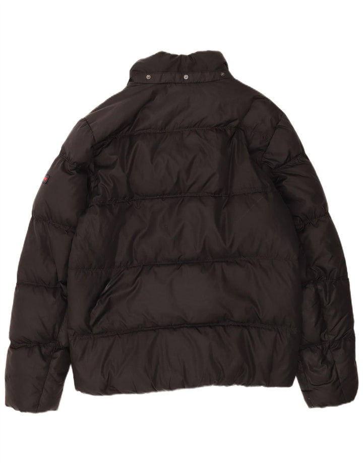 Tommy Hilfiger Mens Padded Jacket UK 42 XL Black Polyester