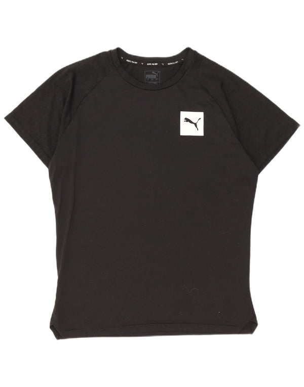 Puma Mens T-Shirt Top Large Black